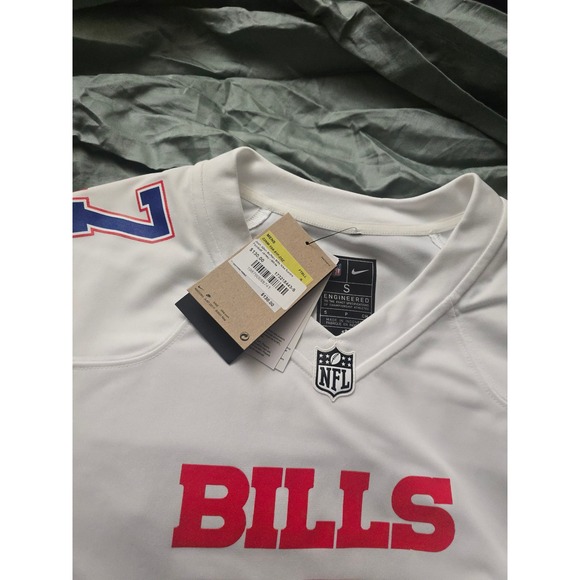 Josh Allen Nike Buffalo Bills White Tundra Football Jersey Mens Small NWT - Picture 10 of 10